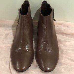 Cole Hann Booties Brown